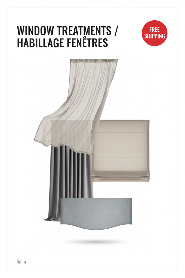 Window Treatments Collection Banner
